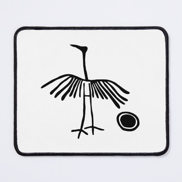 Item preview, heron petroglyph designed and sold by tony4urban.
