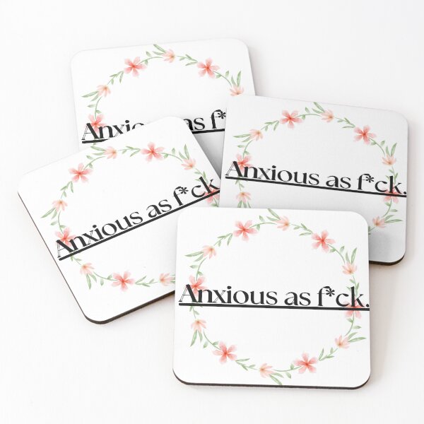 Item preview, Anxious as F designed and sold by IndigDesign.