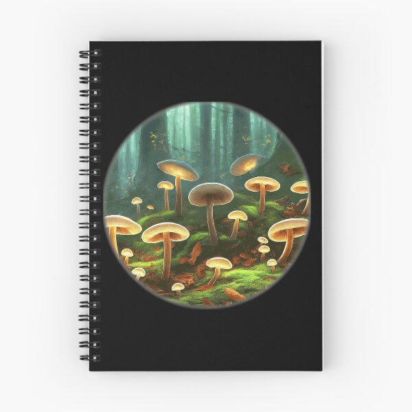 Item preview, Mushroom Magic: A Fantasy Forest Floor designed and sold by KinshipArts.