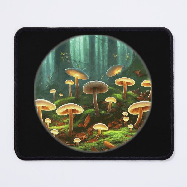 Item preview, Mushroom Magic: A Fantasy Forest Floor designed and sold by KinshipArts.