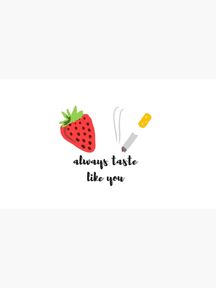 "Strawberries and Cigarettes Love, Simon Troye Sivan Lyrics" Art Print
