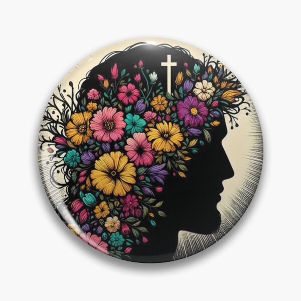 Item preview, Beautiful colorful flowers in the  girl shadow vol4 designed and sold by Bspaces.