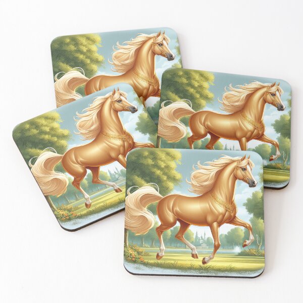 Item preview, Magnificent Thoroughbred Horse - Equestrian Art Print designed and sold by lloreleya.
