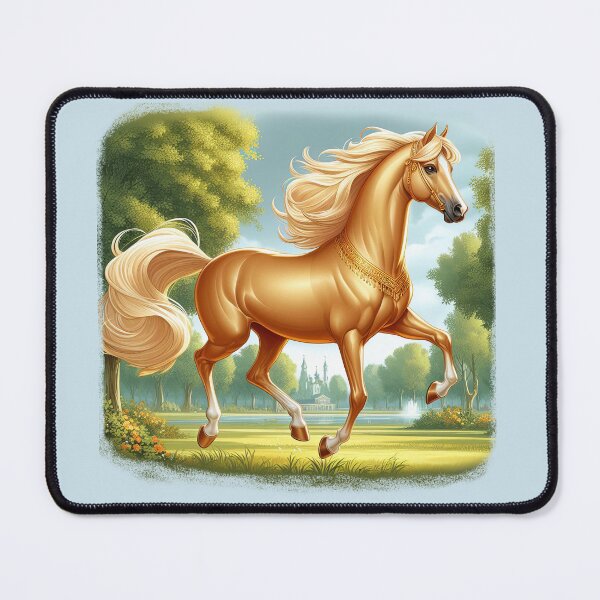 Item preview, Magnificent Thoroughbred Horse - Equestrian Art Print designed and sold by lloreleya.