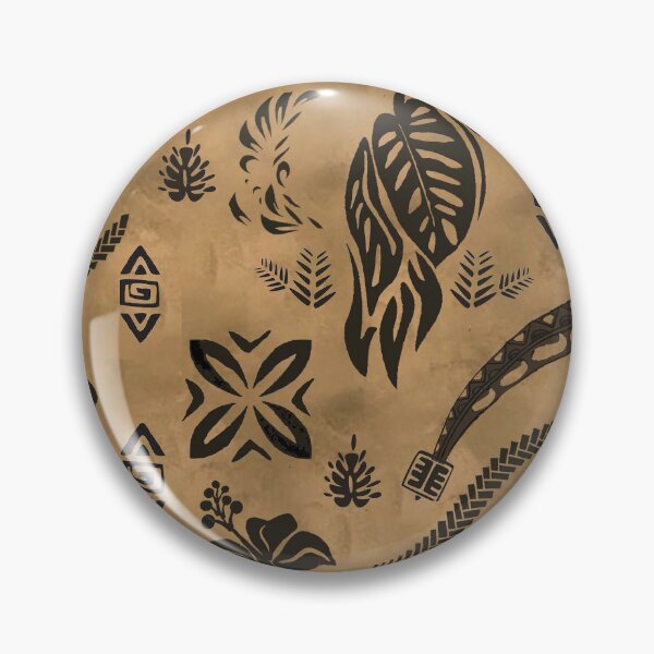 Item preview, Hawaiian Contemporary Tapa Cloth Icons designed and sold by J Marielle Designs.
