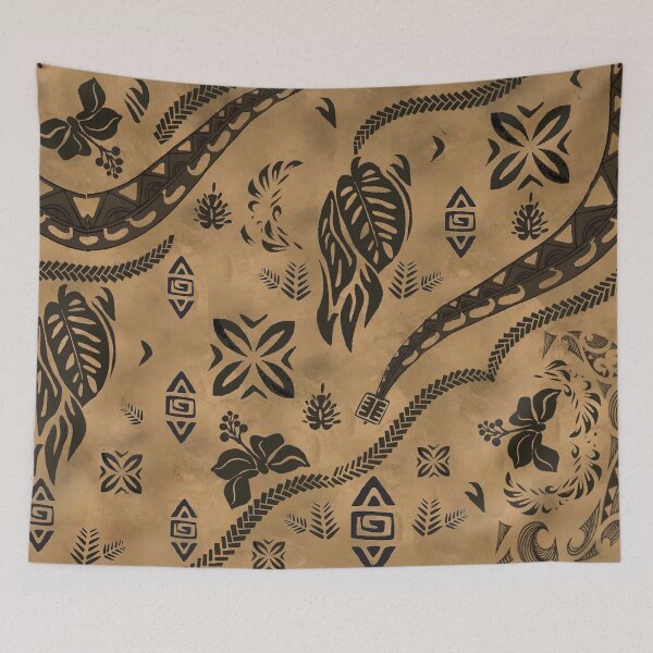 Item preview, Hawaiian Contemporary Tapa Cloth Icons designed and sold by J Marielle Designs.