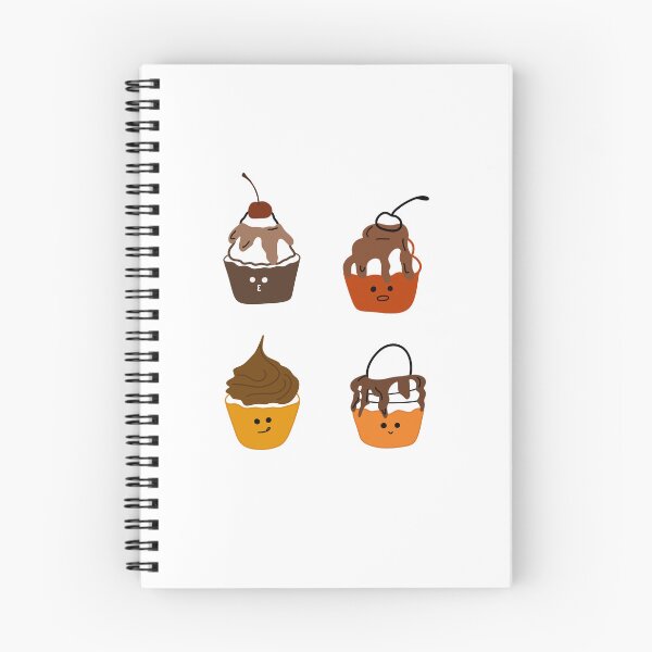 Item preview, Joyful Treats: Illustrated of Adorable Cupcakes with Toppings and Cheerful Faces designed and sold by RM-Journey.