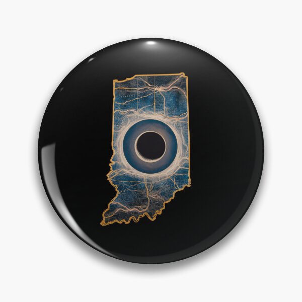 Artikelvorschau, Totale Sonnenfinsternis Indiana 2024 entworfen und verkauft von Micjr.