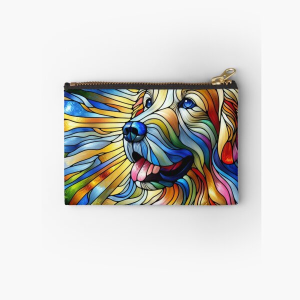 Item preview, Stained Glass Golden Retriever  designed and sold by foilhat.