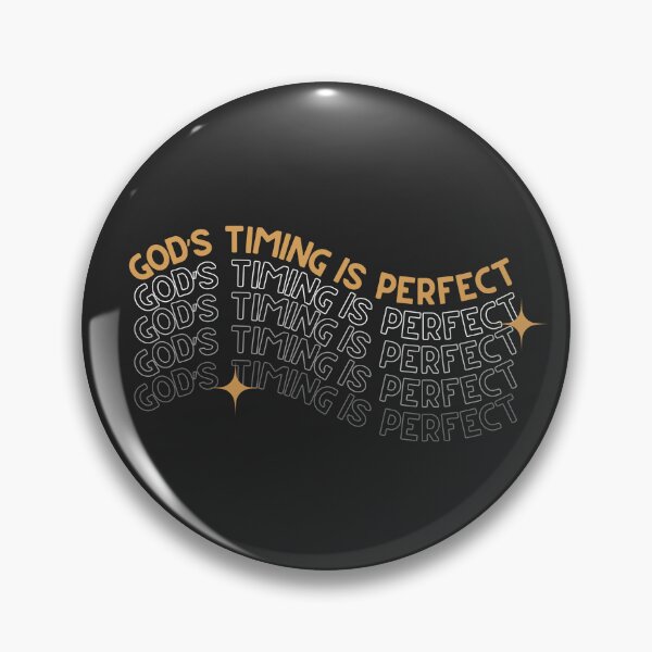 Item preview, God's Timing is Perfect designed and sold by Motv8byHim.
