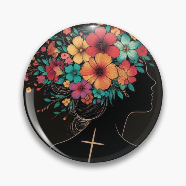 Item preview,  Beautiful colorful flowers in the  girl shadow vol.6 designed and sold by Bspaces.