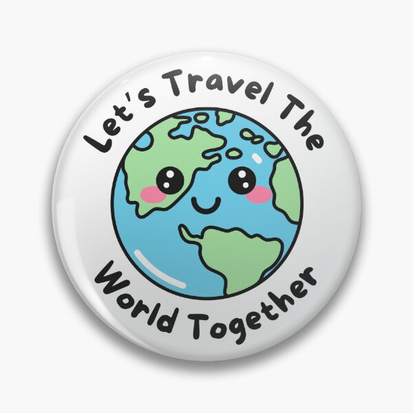 Item preview, Let's Travel The World Together designed and sold by GigglesDesigns.