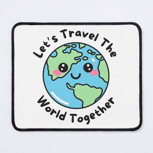 Item preview, Let's Travel The World Together designed and sold by GigglesDesigns.