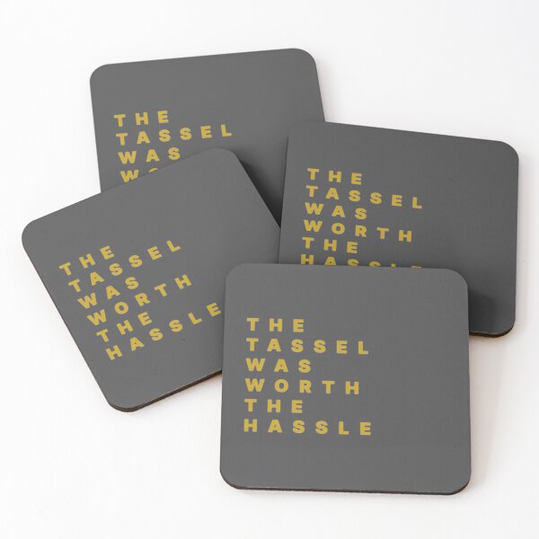Item preview, The Tassel was Worth the Hassle Graphic Text Vector Gift for Grads designed and sold by ZodiacGradient.