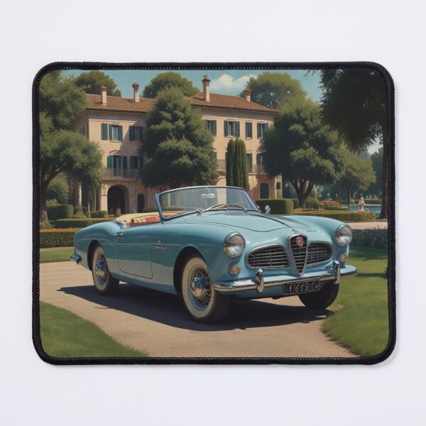 Item preview, Vintage fantasy car A-R 2200 Spider - blue designed and sold by Museum Of Non-Existing Art.