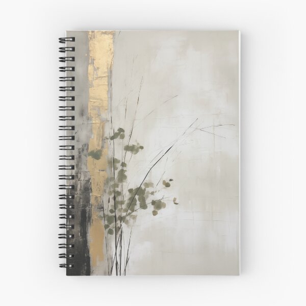 Item preview, Neutral and gold wabi sabi art designed and sold by filigreedigital.