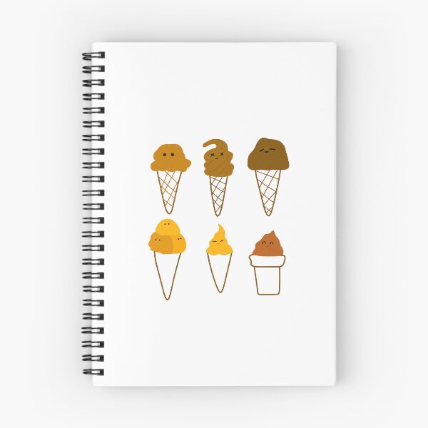 Item preview, Scoops of Joy: Cartoon Ice Cream Characters with Unique Expressions designed and sold by RM-Journey.
