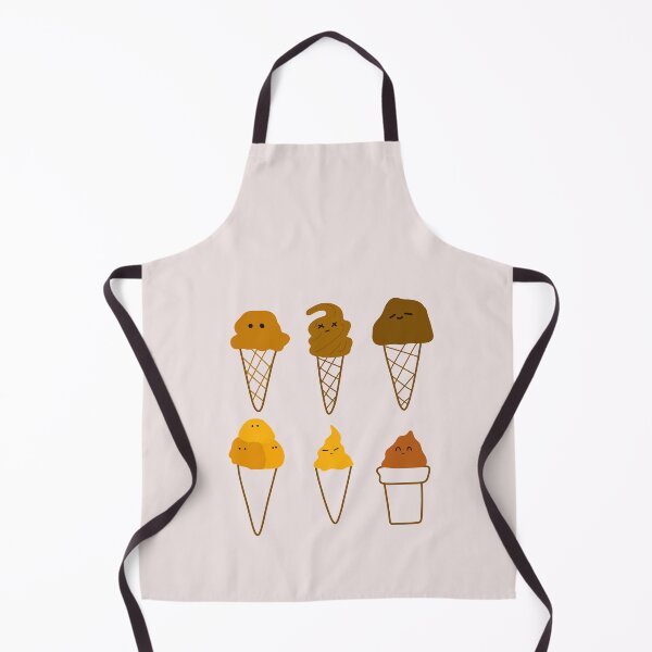 Item preview, Scoops of Joy: Cartoon Ice Cream Characters with Unique Expressions | Pastel Background designed and sold by RM-Journey.