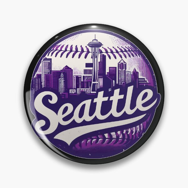Item preview, Vintage Seattle City Baseball designed and sold by TomFrontierArt.