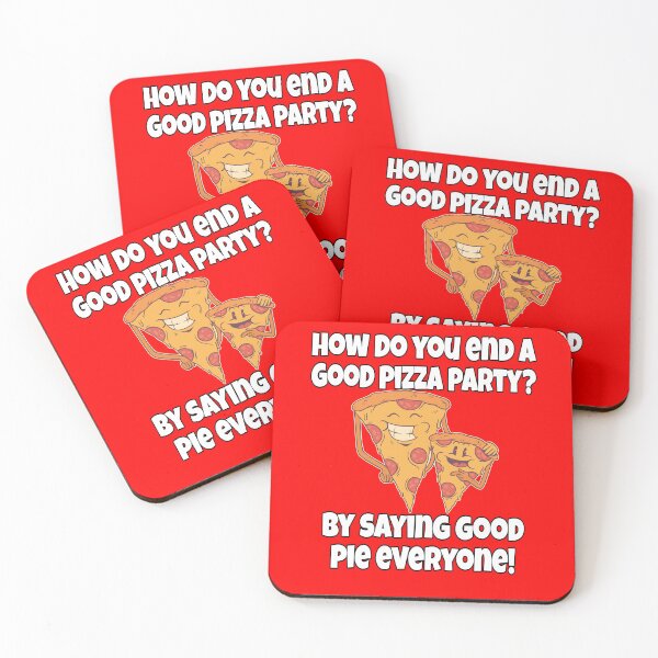 Item preview, Funny Pizza Lover Humorous Design How Do You End A Good Pizza Party? designed and sold by fantasticdesign.