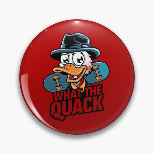 Item preview, Duck wearing a stylish hat - What the Quack designed and sold by 123ks.