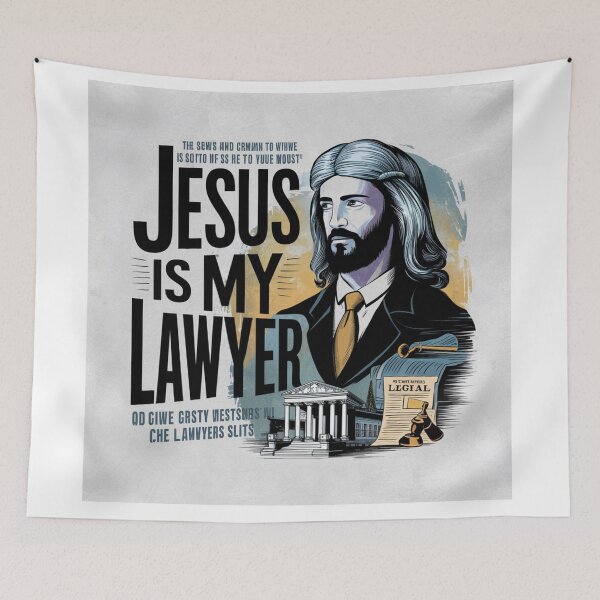 Item preview, JESUS IS MY LAWYER . designed and sold by Obinne.