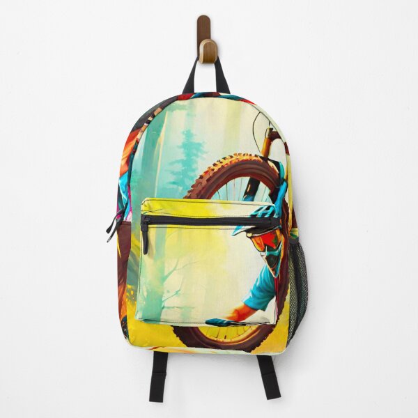 Item preview, Winter Sunburst: MTB Rider Shredding Berms designed and sold by GrizzlyCollective.