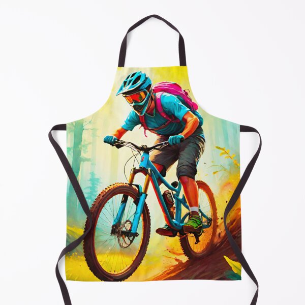Item preview, Winter Sunburst: MTB Rider Shredding Berms designed and sold by GrizzlyCollective.