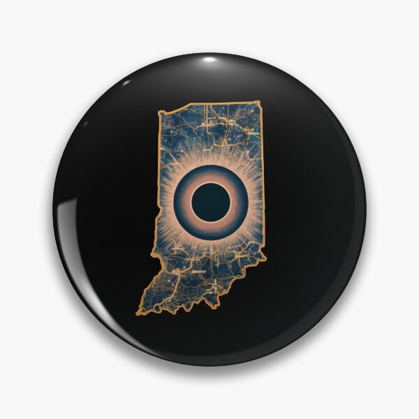 Item preview, Total Solar Eclipse Indiana 2024 designed and sold by Micjr.