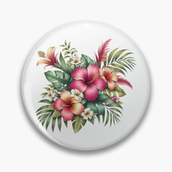 Item preview, Hawaiian Flower theme 8 - Hawaii designed and sold by FeelGoodTee.