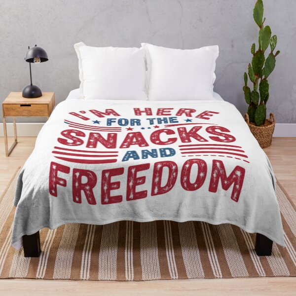 Item preview, 4th Of July - I'm Here For The Snacks And Freedom designed and sold by 123ks.