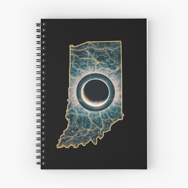 Item preview, Total Solar Eclipse Indiana 2024 designed and sold by Micjr.