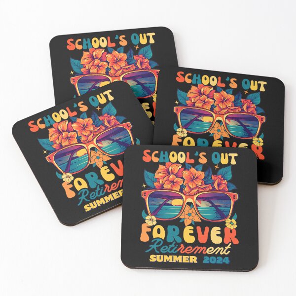 Item preview, Groovy School's Out Forever Retirement Summer vacation 2024 Retired designed and sold by MotivaChic.