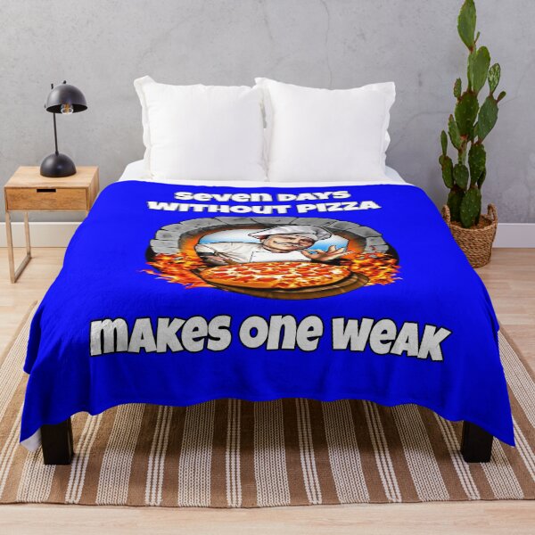 Item preview, Funny Pizza Lover Humorous Design Seven Days Without Pizza Makes One Weak designed and sold by fantasticdesign.