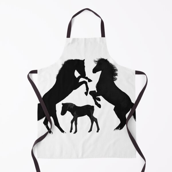 Item preview, Horses and Colt Silhouettes for Horse Lovers Mom Dad Baby Horse  designed and sold by julyperson.