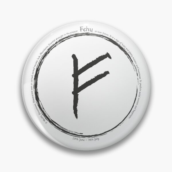Item preview, Copy of Birth Runes - Fehu designed and sold by JulaGula.