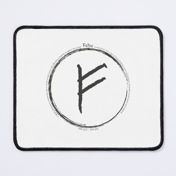 Item preview, Copy of Birth Runes - Fehu designed and sold by JulaGula.