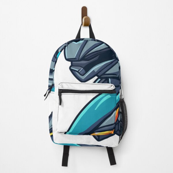 Item preview, blue alosaurus cyborg mecha illustration designed and sold by asep sarifudin.