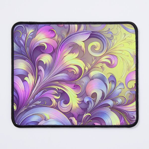 Item preview, Bright Swirls and Lines Gradient - Abstract Art Print designed and sold by lloreleya.