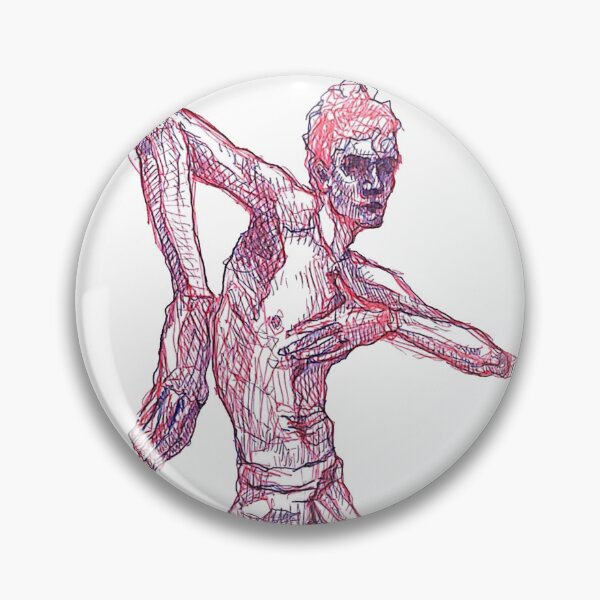 Item preview, Figure Drawing in Pen designed and sold by alexeri-art.