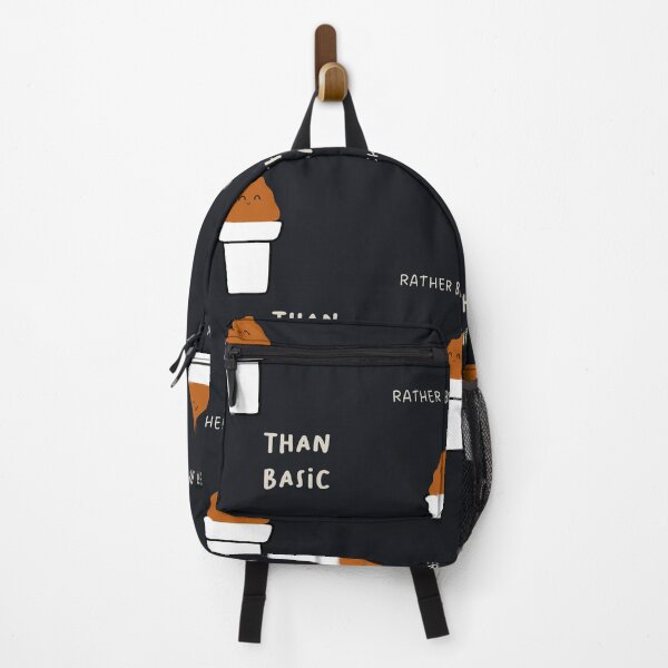 Item preview, RATHER BE SICK THAN BASIC | Motivation and Inspiration | Cute Character Illustrations | Simple Design designed and sold by RM-Journey.