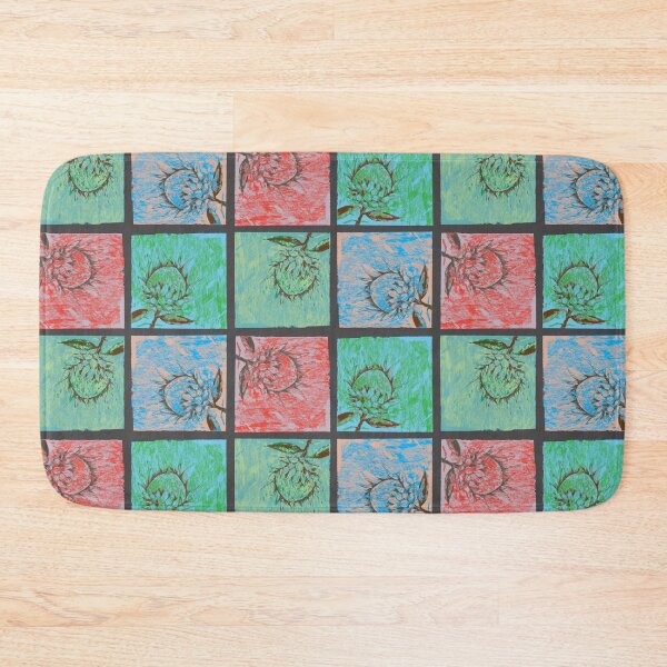 Item preview, Patterned Proteas arranged in a square (5) designed and sold by Gudrun Eckleben.
