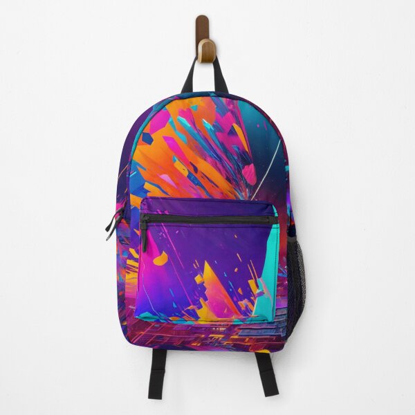 Item preview, Abstract Geometric Painting of Purple colors designed and sold by PixelCraftDSG.