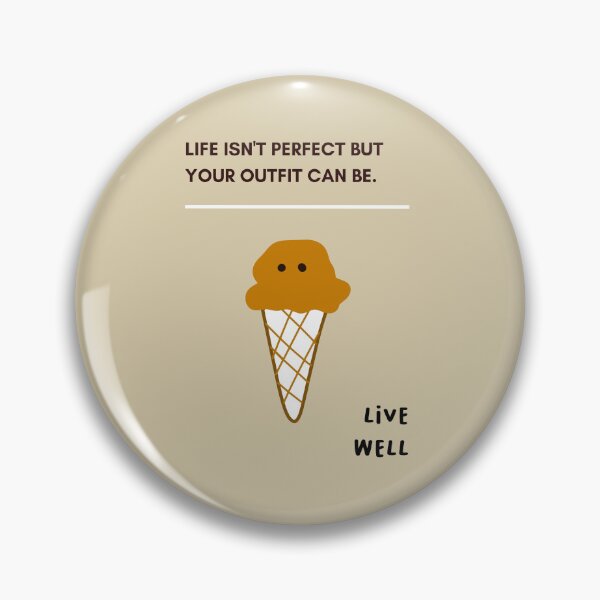 Item preview, LIFE ISN'T PERFECT BUT YOUR OUTFIT CAN BE | Cute Character Illustrations | Simple & Sweet Designs designed and sold by RM-Journey.