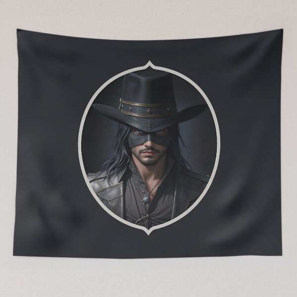 Item preview, Zorro Don Diego de la Vega designed and sold by TheArtOfPat.