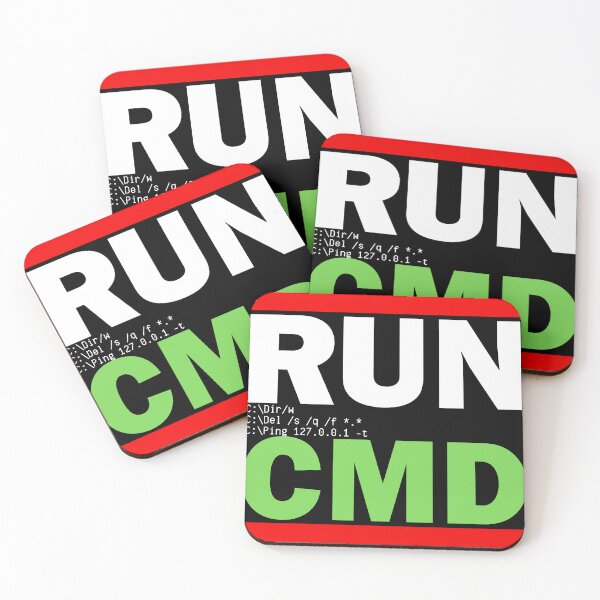 Item preview, RUN CMD Design - Best Computer geek's gift EVER designed and sold by Reichcorp.