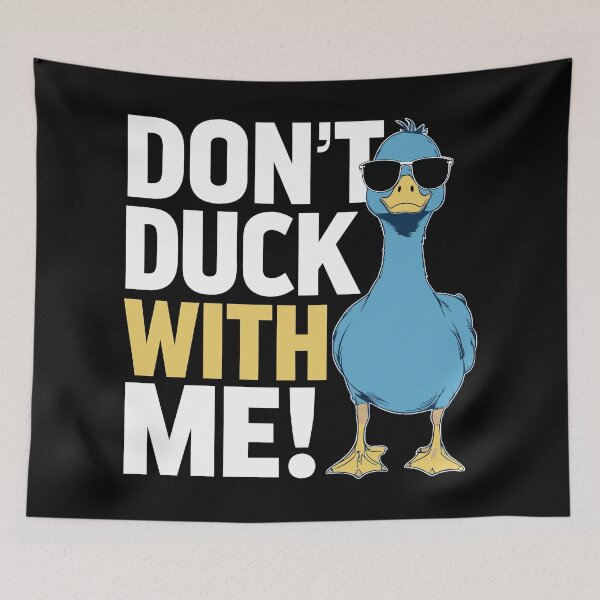 Item preview, Don't Duck with Me! - Blue Duck Sunglasses designed and sold by Designowner.