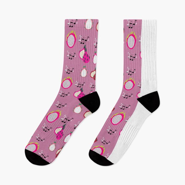 Item preview, Crazy Happy Dragonfruit Summer Pattern With Musical Notes  designed and sold by julyperson.