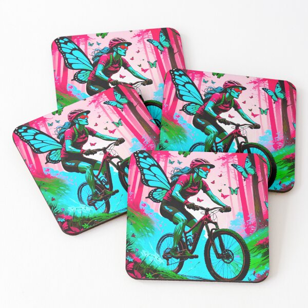 Item preview, Forest Fairy: Butterfly Woman’s MTB Adventure designed and sold by GrizzlyCollective.