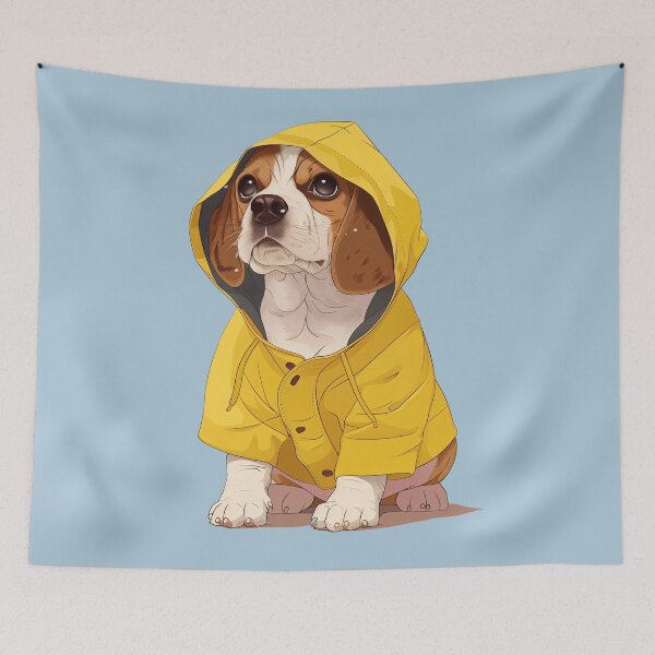 Item preview, Rainy Day Beagle designed and sold by wyntera.